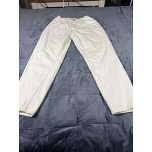Anchor Blue Relaxed Fit‎ Women's Beige Jeans Size 11/12S Y2K 90s Skater